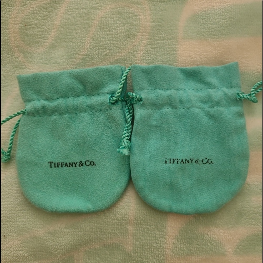 TWO logo pouch earrings, rings, necklaces